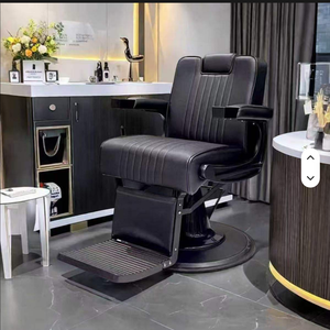Silla de Barbero Profesional de Alta Resistencia 2026 - Diseño Moderno en Cuero Sintético, Mueble de Lujo para Salón de Belleza y Hotel - Product Image 4