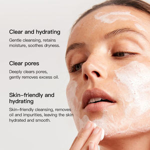 KORMESIC – Nettoyant <span class=keywords><strong>Visage</strong></span> Moussant Coréen Anti-Acné aux Acides Aminés, Marque Privée, Logo Personnalisé, OEM, Vente en Gros pour Femmes - Product Image 4