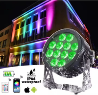 Projecteur LED étanche 6x20w RGBWAUV 6en1 IP65, projecteur LED de scène à batterie, projecteur LED étanche à batterie pour extérieur