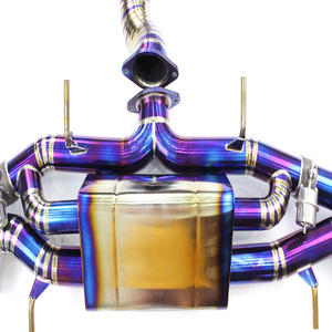 Alliage de titane d'échappement Catback personnalisé pour Nissan Gtr/gt-r R35 3.8tt 101mm tuyau en Y tuyau d'échappement silencieux système d'échappement d'échappement - Product Image 1