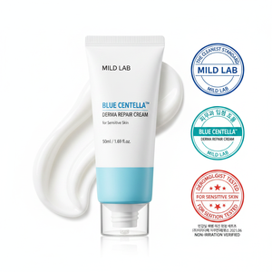 MILD LAB Blue Centella Derma Repair Cream 50mL High Quality Facial Cream - Product Image 2