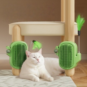 Último diseño de juguete para gatos con forma de Cactus, rascador para el alivio de la picazón, juguetes de hierba gatera de Material PP de alta calidad para gatos en gran oferta - Product Image 3