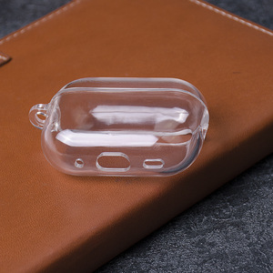 Étui en matériau PC transparent pour AirPods Pro 3 2, protection intégrale antichoc avec trou pour cordon - Product Image 3