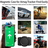 Étui en silicone anti-chute et étanche pour AirTags, coque de protection magnétique universelle légère (11g), compatible avec les traceurs GPS