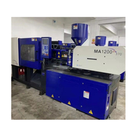Machine de moulage par Injection plastique d'occasion Haitian 120 tonnes, servomoteur MA1200, Machine de moulage par Injection à économie d'énergie