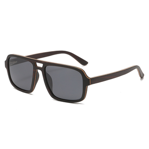 Gafas de Sol Unisex de Madera de Ébano con Logotipo Personalizado, Polarizadas TAC UV400, Venta al Por Mayor - Product Image 1