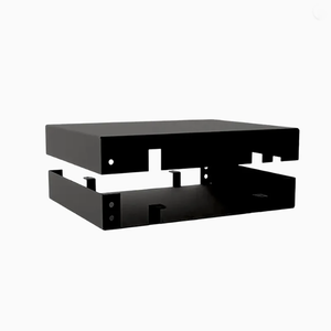 Black Metal Keyboard Mount Plate With Square Cutout For Mechanical Keyboard Assembly - Product Image 3