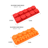 Moules à gâteau en silicone pour Halloween, gadgets de cuisine très vendus