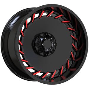 Jante <span class=keywords><strong>de</strong></span> camion en alliage d'aluminium durable RSJ, couleur personnalisable, 22x12 <span class=keywords><strong>pouces</strong></span>, <span class=keywords><strong>5</strong></span>/6/10/<span class=keywords><strong>12</strong></span> <span class=keywords><strong>trous</strong></span> - Product Image 2