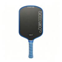 Raquette de pickleball J6cr avec noyau en mousse, approuvée USAPA, surface en fibre de carbone T700, durable, portable, pour l'entraînement