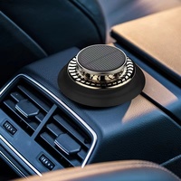 Cool voiture tableau de bord parfum siège désodorisant énergie solaire soucoupe volante parfum rotatif parfum soucoupe volante facile à utiliser
