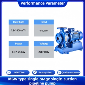 <span class=keywords><strong>Pompe</strong></span> centrifuge MLG <span class=keywords><strong>professionnelle</strong></span> de haute qualité personnalisée à un étage <span class=keywords><strong>Pompe</strong></span> centrifuge pour eau propre Support OEM - Product Image 3