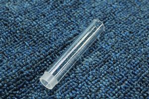 Maßgefertigtes Offenes Borosilikatglas-Rohr, Heißverarbeitetes Zylindrisches UV-Schauglas, Perforiertes Hochtemperaturbeständiges Anole-Glas - Product Image 6