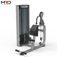 Máquina de Ejercicios Abdominales Comercial para Fortalecer el Core y Entrenar Músculos; Máquina Abdominal Sentada Adecuada para Uso en Gimnasios