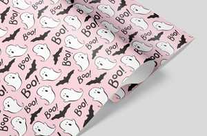 Giấy gói quà Tết Nguyên đán <span class=keywords><strong>2025</strong></span>, giấy gói sinh thái thân thiện môi trường, giấy lụa Giáng sinh Halloween in logo - Product Image 4