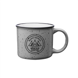 Ecológico 13 oz. Taza de café de cerámica Happy <span class=keywords><strong>Camper</strong></span> 1 Impresión de color - Product Image 6