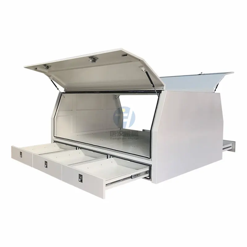 Storage Tool Box/Ute Canopy 3 Drawer Supplier Set OEM Color Package Eco Material Origin roof top tent hard shell aluminum
