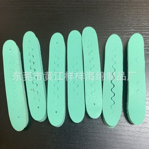 Rizador de pelo de látex personalizado de doble cara sin calor, rodillo de esponja para cabello corto, grosor 1015, material de poliuretano - Product Image 1