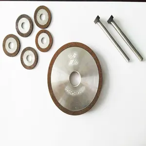 定制1A1扁平长寿命小型金刚石砂轮，用于磨齿硬质合金齿工具