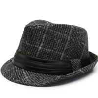 Chapeau Fedora Vintage Style Britannique pour Hommes, en Polyester et Tweed, Casquette Trilby Jazz, Chapeau Classique pour Gentleman, Chaud pour l'Hiver, Vente en Gros, Gorras