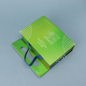 Boîte cadeau personnalisée avec couvercle rabattable et poignée, fabriquée en Chine, emballage rigide avec insert en mousse <span class=keywords><strong>pour</strong></span> phares de voiture à LED - Product Image 4