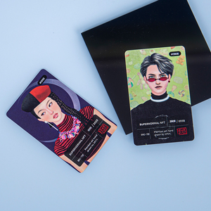 Carte <span class=keywords><strong>postale</strong></span> couleur double face personnalisée de haute qualité cartes photographiques sérigraphiées carte-cadeau magnétique pour la collection - Product Image 6