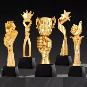 Resin Creative Trophy Customized Crystal Customized Excellent trophy