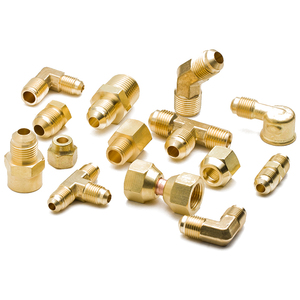 Chất Lượng Cao Giả Mạo CA360 Brass Nam Nữ Nén Thùng Đôi Ống Liên Straight Phù Hợp Cho Ống Kim Loại - Product Image 3