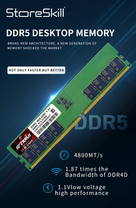 แรม DDR5 8GB ECC ความเร็วสูงสำหรับเล่นเกม ปี 2026 4800/5200/5600/6000MHz สำหรับคอมพิวเตอร์ตั้งโต๊ะ UDIMM OEM/Txrui มีสินค้าในสต็อก - Product Image 5