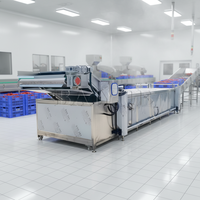 Machine à cuire à la vapeur, à bouillir et à blanchir les écrevisses
