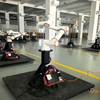 Brazo Robótico Cobot de 6 Ejes para Pintura por Pulverización, para la Industria Automotriz, Decoración de Muebles, Recubrimiento de Superficies, Fábrica Industrial