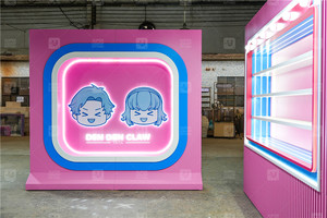 Étagères Murales de Magasin de Jouets au Détail Vitrine de Boutique de Cadeaux Personnalisée avec Éclairage LED Meuble de Présentation pour Magasin de Poupées à Pince - Product Image 4
