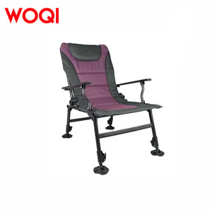 Chaise inclinable à gravité zéro réglable Woqi, chaise pliante de jardin en tissu Oxford et fer, 66,5 x 93 x 105 cm - Product Image 5