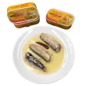 Đóng hộp SARDiNE trong dầu thực vật với thương hiệu tùy chỉnh cá mòi tươi lon cá từ Trung Quốc - Product Image 4