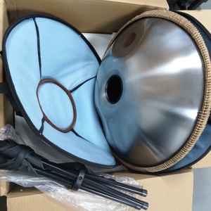 Vente en gros de tambour <span class=keywords><strong>Handpan</strong></span> de 22 pouces, logo personnalisé, acier inoxydable, avec sac de transport - Product Image 3