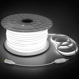 110V 220V COB LED เทปแถบยืดหยุ่นกันน้ำกลางแจ้งแบบสว่างพิเศษสำหรับห้องนั่งเล่นอาคารอาคารเชิงพาณิชย์วิศวกรรม - Product Image 2