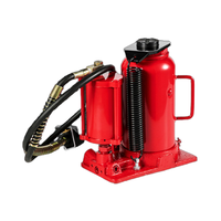 Cric hydraulique pneumatique vertical en acier 12T pour réparation de camions
