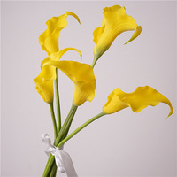 Offre Spéciale – Fleurs artificielles Calla Lily faites à la main, toucher réel, en latex souple, longue durée, pour la Saint-Valentin, mariages et décoration de table.