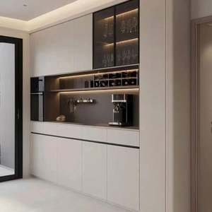 Modern Minimalist Wooden Cutlery Cabinet for Home Dining <b>Kitchen</b> Luxury Design Hotel Storage Function for Bedroom Living Room - Product Image 5