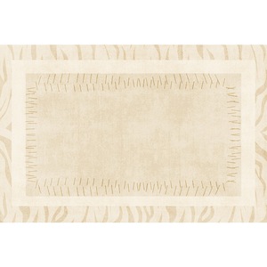 Alfombra Moderna Lizhen, Rectangular, Color Crema, con Patrón Geométrico, Impermeable, para Sala de Estar o Dormitorio - Product Image 5