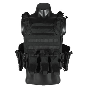 Rompi Taktis Profesional Ransel Sistem <span class=keywords><strong>MOLLE</strong></span> Pembawa Pelindung Dada Lepas Cepat Kantong Pelindung Anti Air GPS Kapasitas 20-36L - Product Image 2