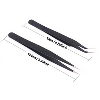 Larix - Juego de Herramientas Básicas de Alta Calidad de 9 Piezas para Modelismo, Manualidades, Construcción, Kit de Herramientas para Modelos de Plástico, Coches, Casas de Muñecas, Manualidades