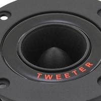 Bobine vocale 25mm Diapragme en titane Aluminium Klaxon Tweeter Altavoz Haut-parleur Voiture Tweeter Bullet Haut-parleur Tweeter