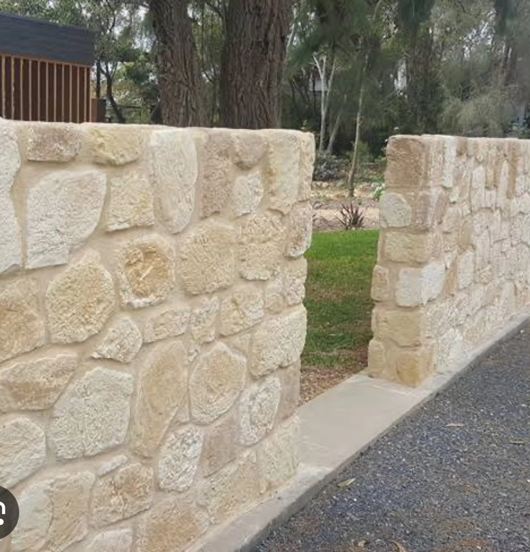 Ancient Beige Limestone Wall Cladding Stone