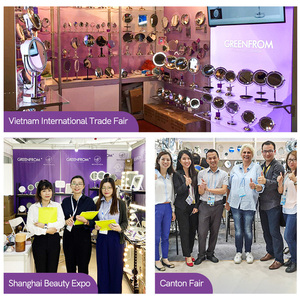 Gương Phóng Đại GREENFROM 360 Độ Xoay Treo Tường Gương Hai Mặt Phòng Tắm Vanity Gương - Product Image 6