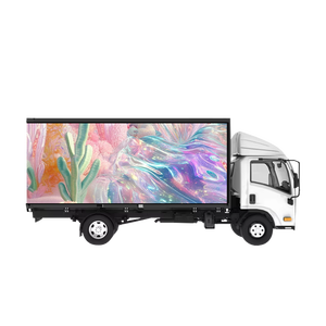 Mobile LED Trailer Advertising Billboard, Wireless Remote Control Outdoor LED Display <b>Sign</b>, Suitable for Trucks - Product Image 6