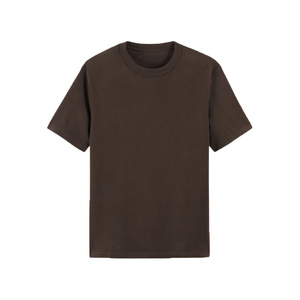 Classic Neck 100% Cotton Knitted Eco-Friendly Breathable Mens <b>Tshirt</b> Suitable for Daily Wear Fitness Casual Wholesale Supply - Product Image 1