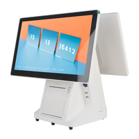 Acheter un café-bar/magasin de thé à bulles écran tactile Pos système Machine bancaire Pos caisse enregistreuse avec imprimante thermique Autocutter