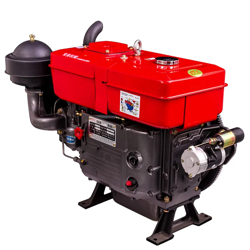 Motor diesel, venda quente 25 hp 30hp 35hp iniciante elétrico fazenda marinho estacionário sd 4 tempos motor diesel