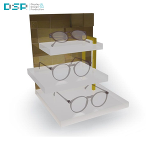 DSP Vietnam Factory Countertop Minimalist Acrylic Sunglasses Stand Sleek for Luxury Eyewear Brands display - Product Image 2